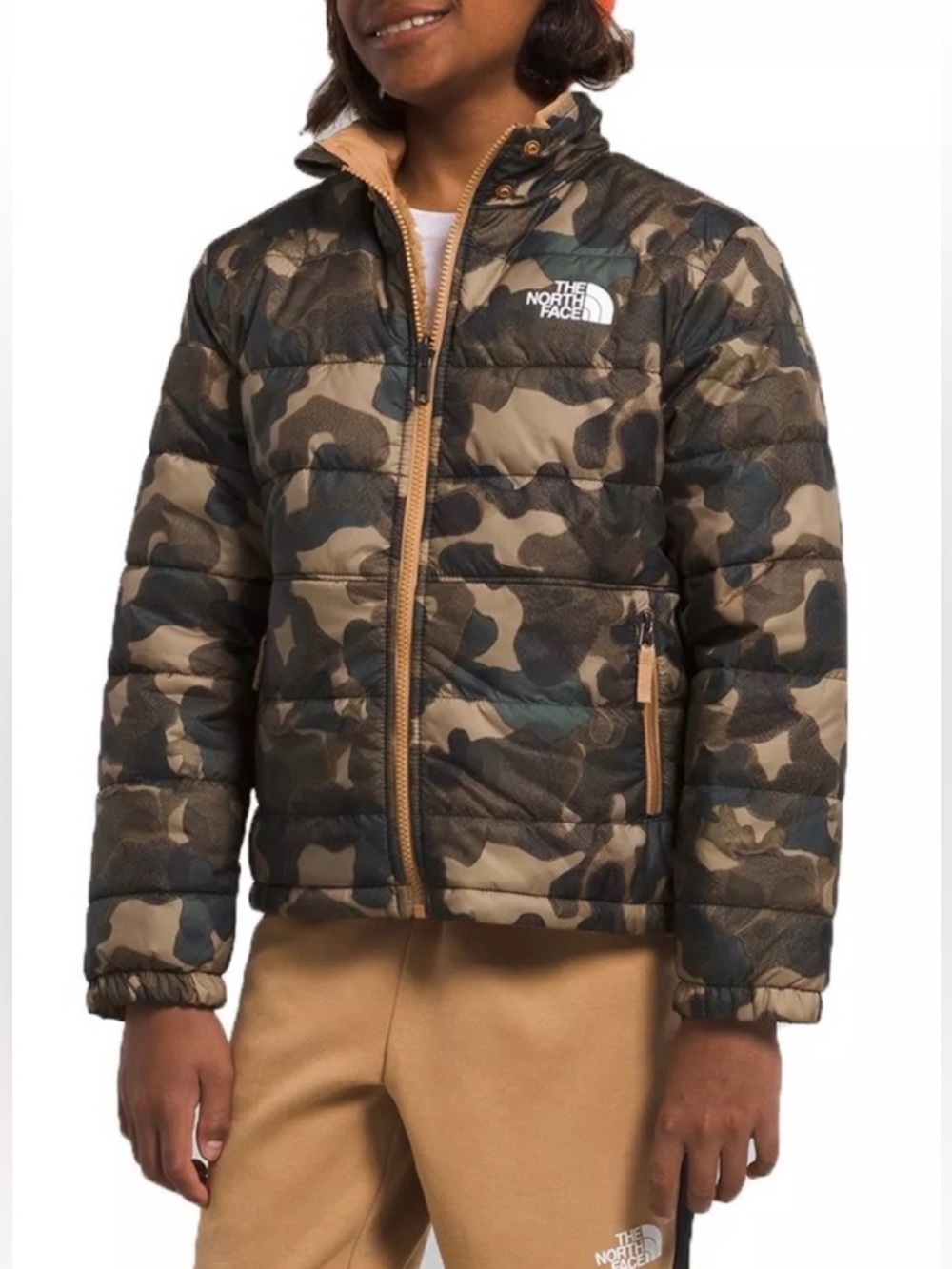 The North Face Toddler Boys' Reversible Mt Chimbo Full-Zip Hooded Jacket